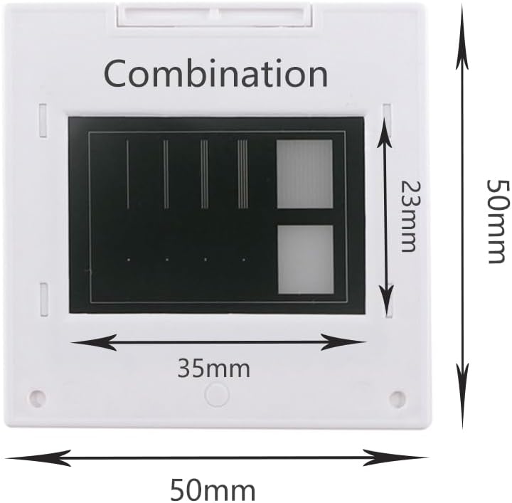 Laserlands Young's Double-Slit Experiment Single Slit Double Slits Interference Diffraction Grating Sheet Optical Physical Experiment Kit Optics Elements - Image 5